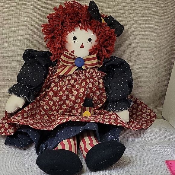 Raggedy Ann doll and 1969 book - Picture 2 of 10
